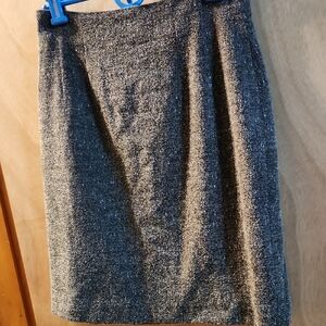 Cache Women's Gray Pencil Skirt